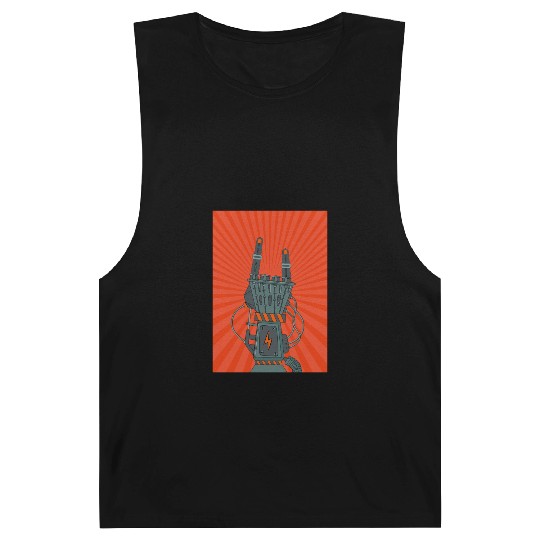 hard rock horns robot Barnard Tanks