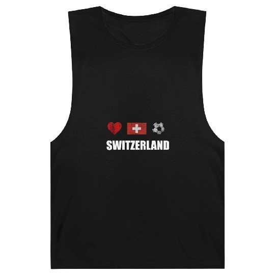 Switzerland Football Barnard Tanks - Switzerland Soccer