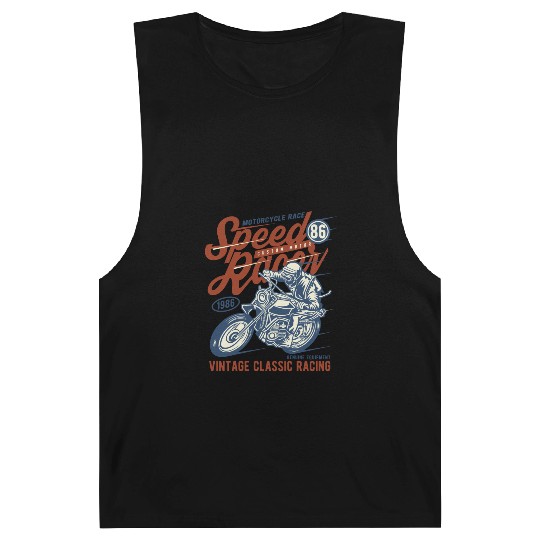 Speed Racer Vintage Classic Racing Barnard Tanks
