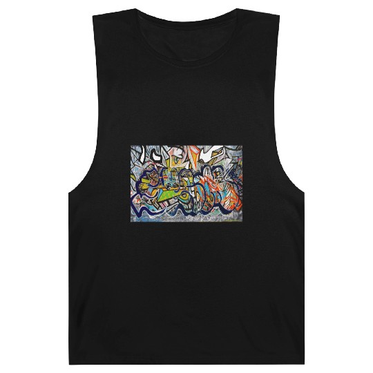 graffiti wall Barnard Tanks