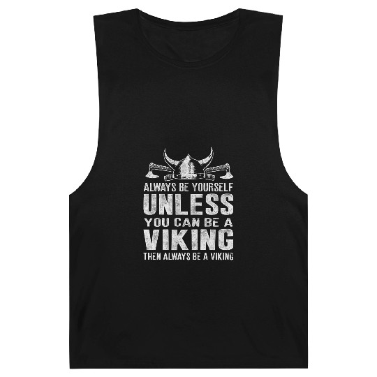 Always Be A Viking Valhalla Barnard Tanks