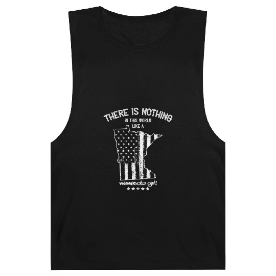 USA: Nothing In Like A Minnesota State Girl Gift Barnard Tanks