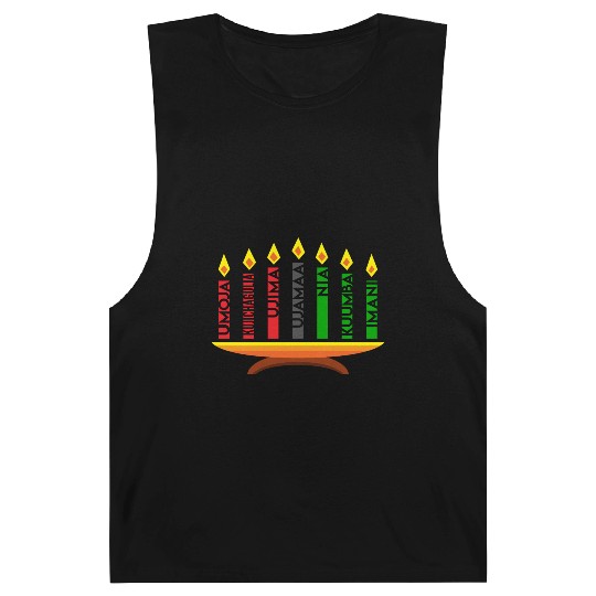 Kwanzaa Holiday Candles Barnard Tanks
