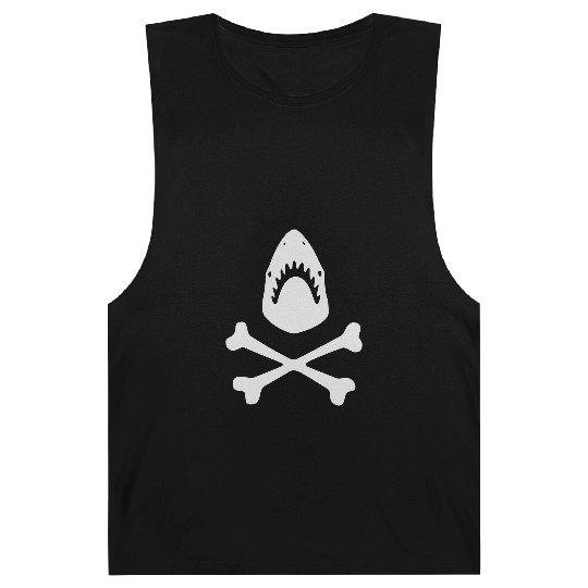 Shark crossbones Barnard Tanks