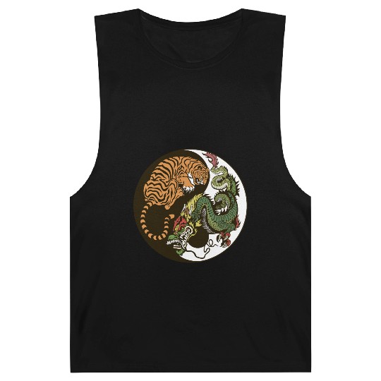 Yin yang tiger & dragon Barnard Tanks