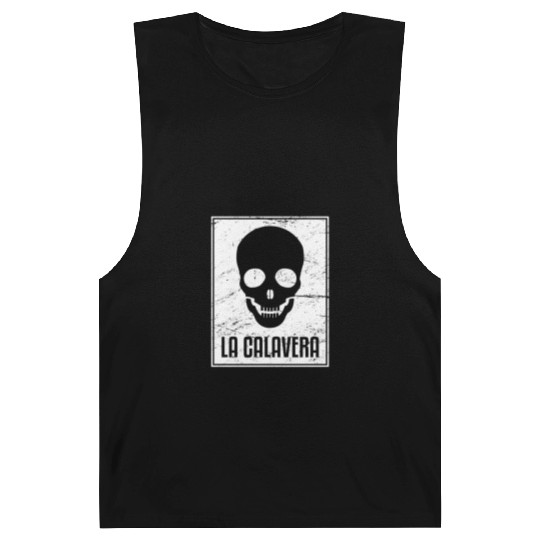 La Calavera | Loteria Mexican Tarot Card Barnard Tanks