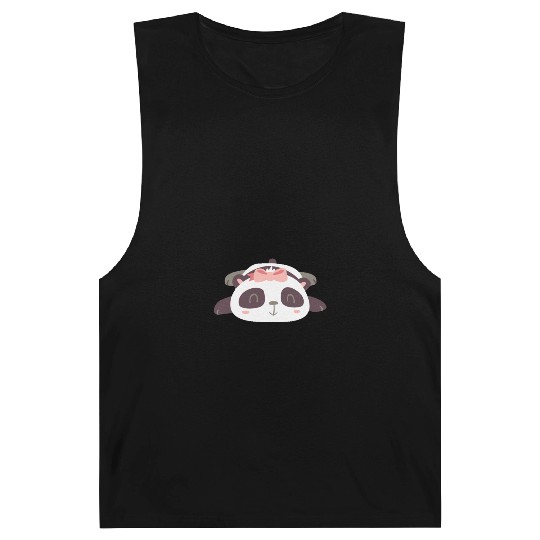 Sweet Panda Family Girl 8 Barnard Tanks