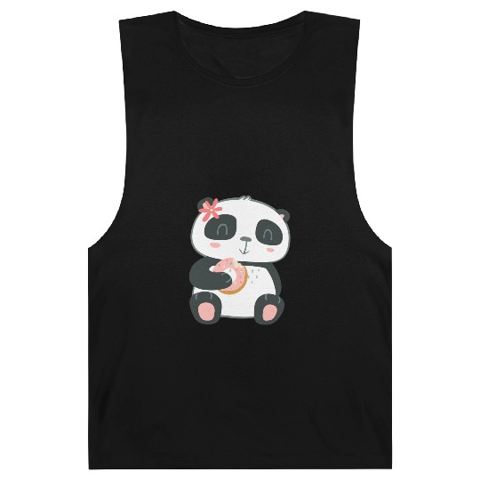Sweet Panda Family Girl 14 Barnard Tanks