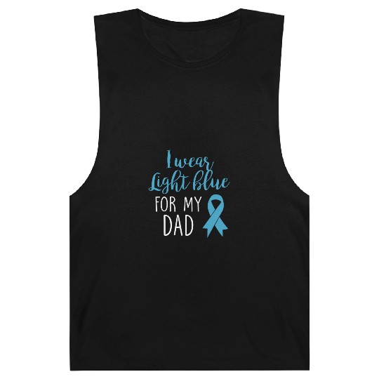 I Wear Light Blue For Dad Barnard Tanks Prostate Cancer