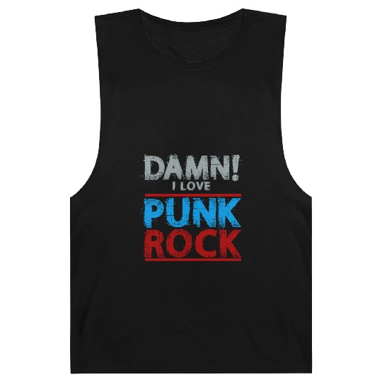 Punk Rock Barnard Tanks