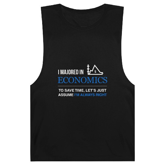 Student - i majored in economics men Barnard Tanks