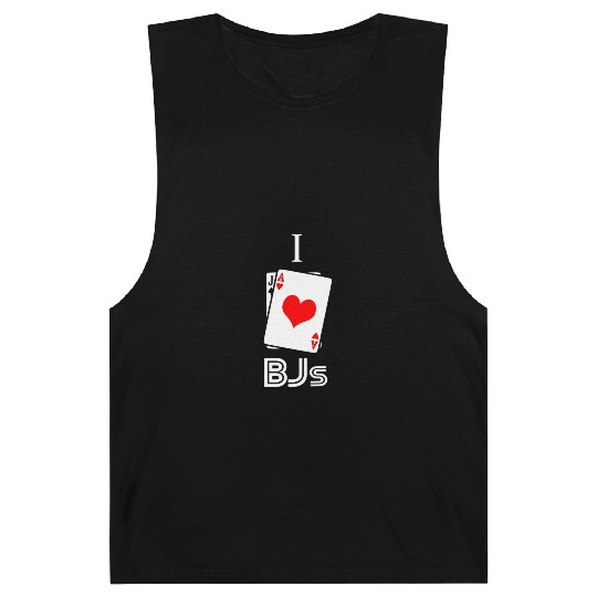 I Love BJs Blackjack 21 Casino Gambling Barnard Tanks