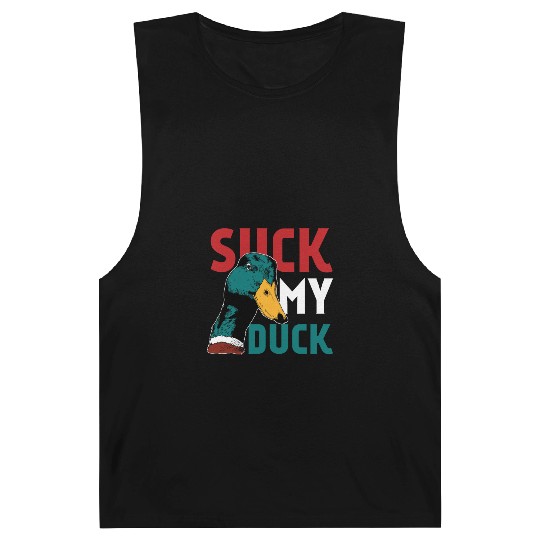 Animal Print - Suck Duck Barnard Tanks