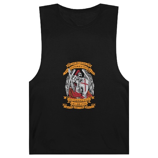 Knight templar I am a child of God Barnard Tanks Halloween