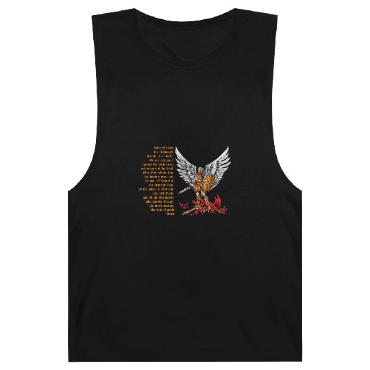 Saint Michael Barnard Tanks for men prayer catholic church