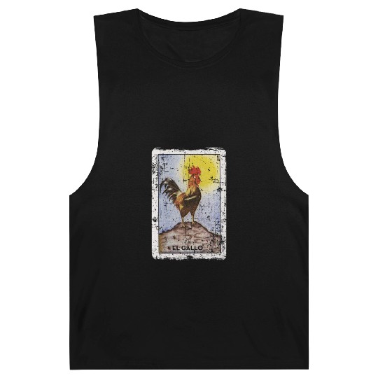 El Gallo Mexican Loteria Bingo Card Barnard Tanks