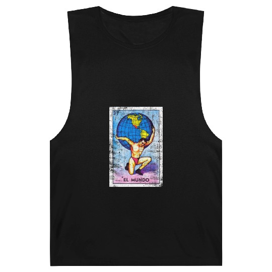 El Mundo Mexican Loteria Bingo Card Barnard Tanks