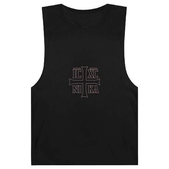 Orthodox Christogram IC XC NIKA Gift Barnard Tanks