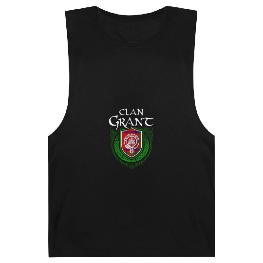 Grant Surname Scottish Clan Tartan Crest Badge Barnard Tanks