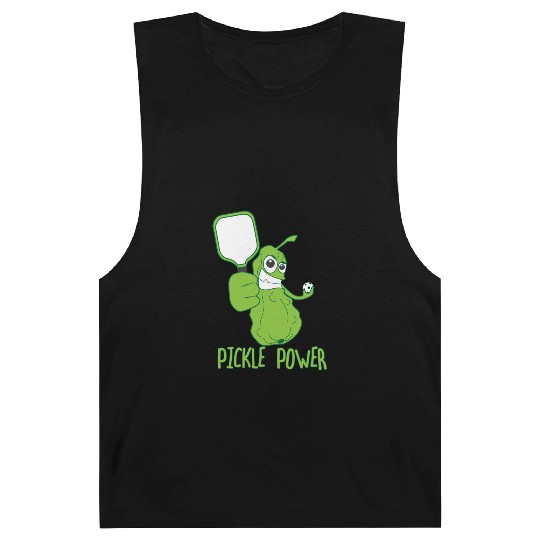Pickleball Funny Pickle Power Barnard Tanks