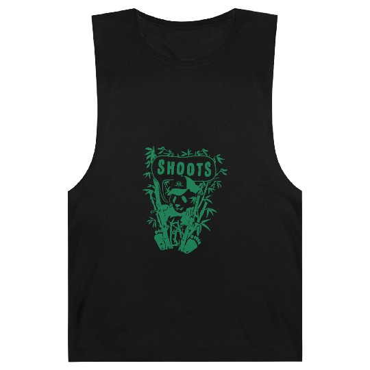 Men s Hawaii Shoots Panda Retro hawaii Barnard Tanks