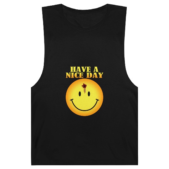 smiley face bullet hole Barnard Tanks