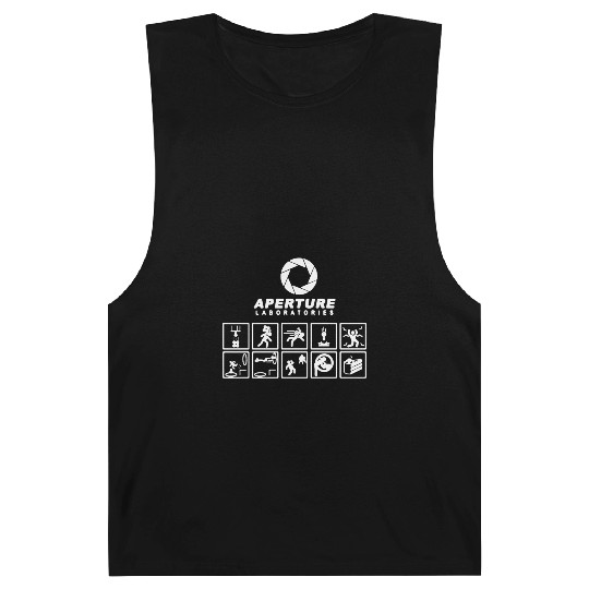 Portal Aperture Science Laboratories Video Game Me Barnard Tanks