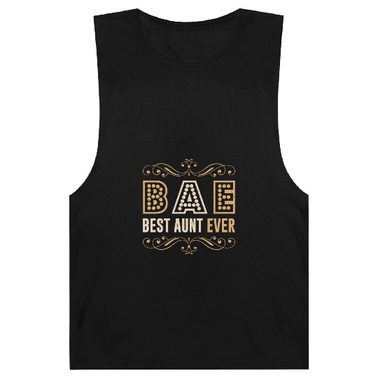 BAE - Best Aunt Ever Sister Niece Nephew Gift Barnard Tanks