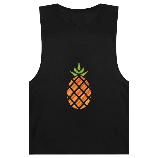 pineapple striped Barnard Tanks