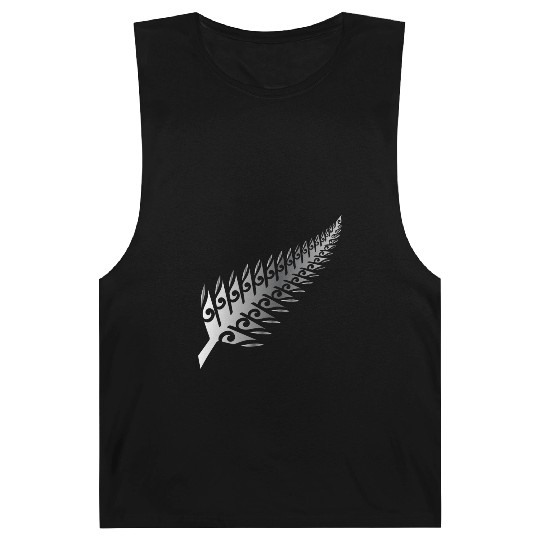 Silver Fern New Zealand Maori Style - Gift Idea Barnard Tanks