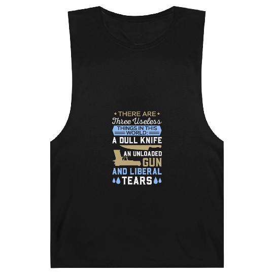 Funny Anti Liberal Barnard Tanks,gift,gift idea, gun contr