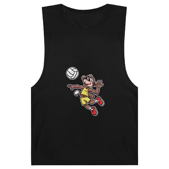 Volleyball Monkey Sport Handball Active Sport Barnard Tanks