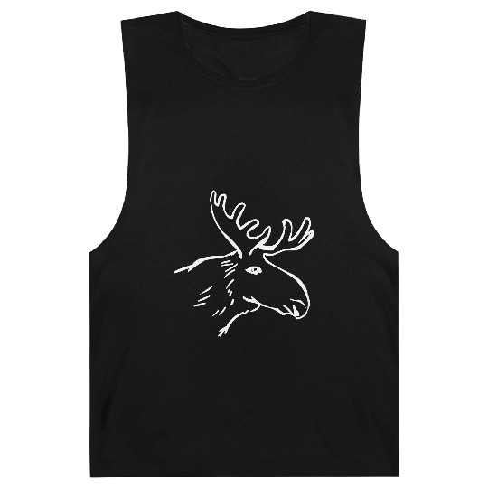 Moose Illustration Barnard Tanks