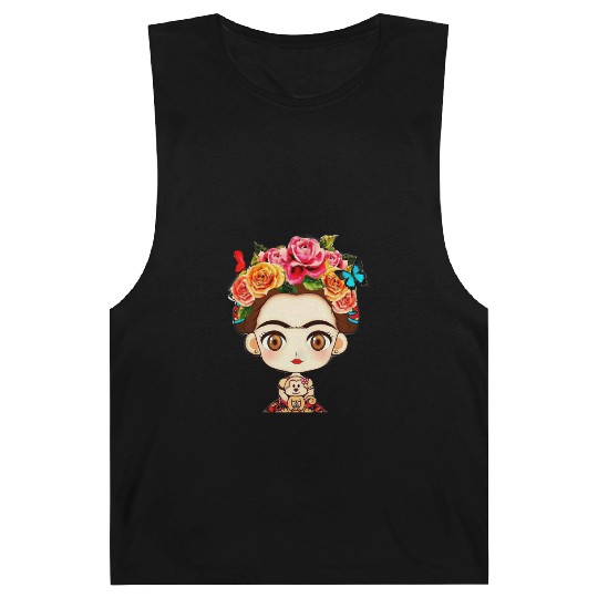 FRIDA KAHLO woman Barnard Tanks