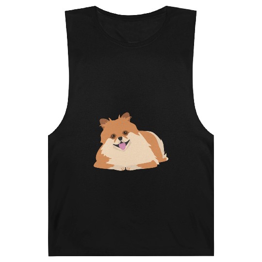 Favorite Dogs Cute Pomeranian - Gift Idea Barnard Tanks