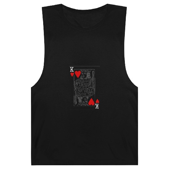KING OF HEARTS PLAYING CARD Barnard Tanks