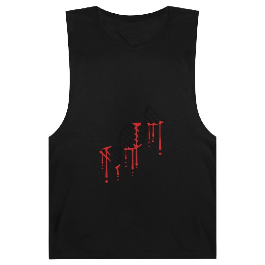 blood dna drop graffiti researcher science genes s Barnard Tanks