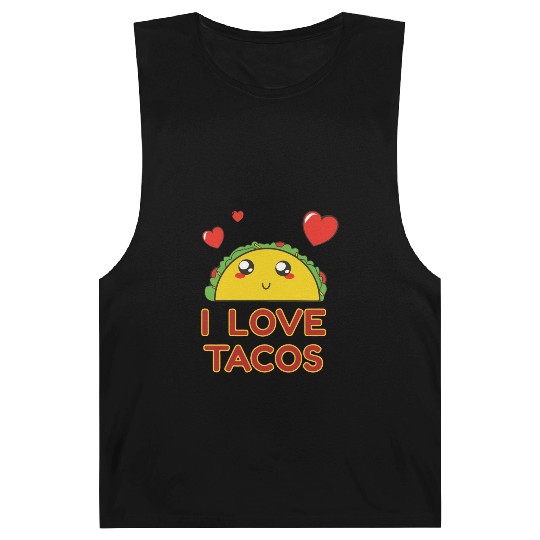 I Love Tacos Barnard Tanks
