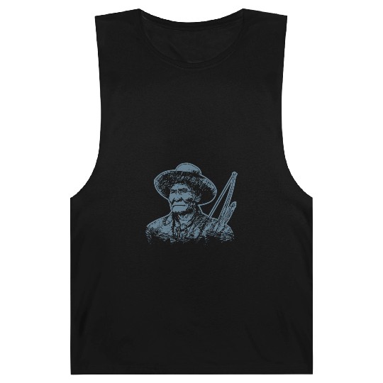 Geronimo Apache Native American Indian Warrior Barnard Tanks