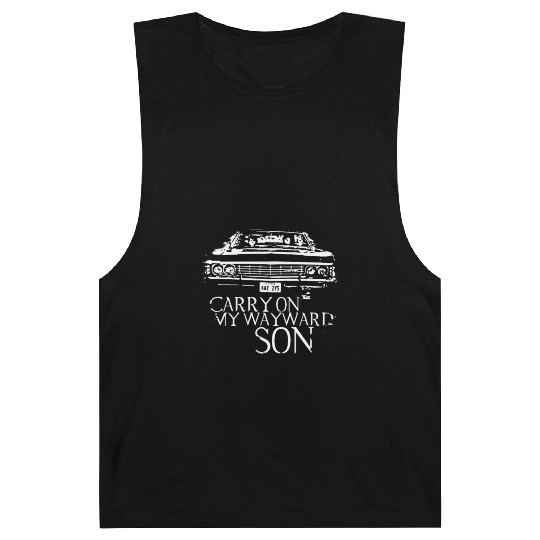 Carry on my wayward son Supernatural Barnard Tanks