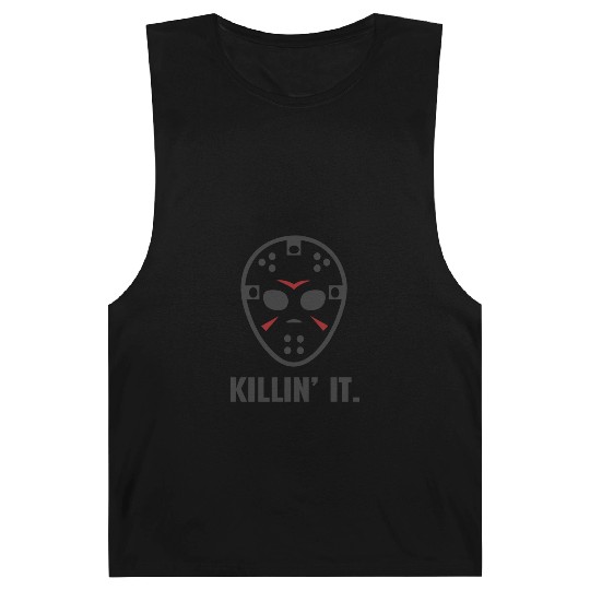 Killin It Friday 13TH Halloween Jason Mask Barnard Tanks