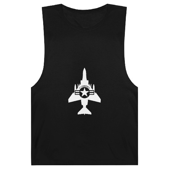 F-4 Phantom II Military Fighter Jet Airplane Barnard Tanks
