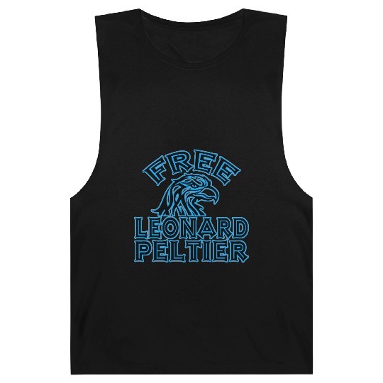 FREE LEONARD PELTIER eagle natives YStone Barnard Tanks