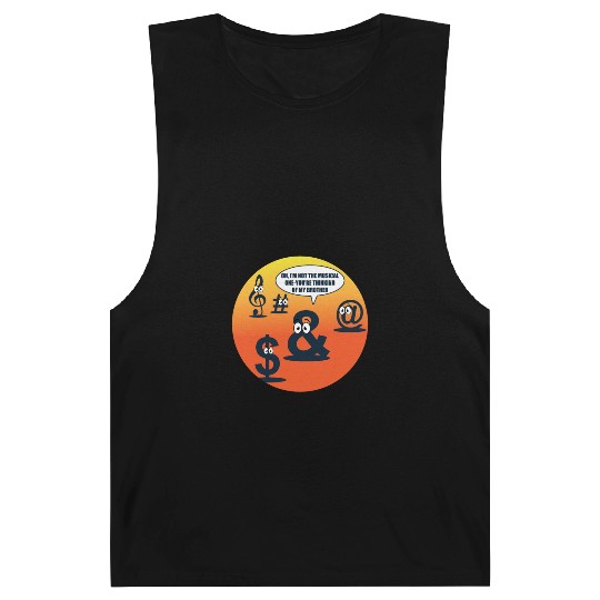 Musician Character Language Funny Song Band Gift Barnard Tanks
