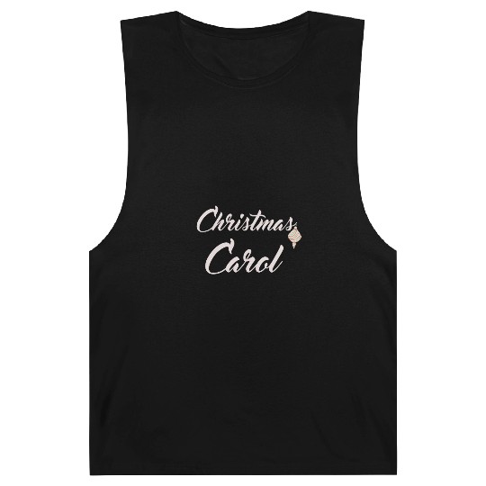 Christmas Carol with xmas decoration for Carols Barnard Tanks