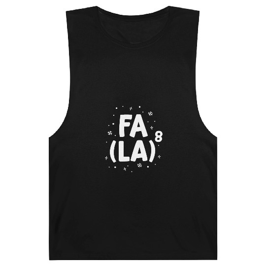 Fa La La Math Teacher Christmas Barnard Tanks Gift Idea