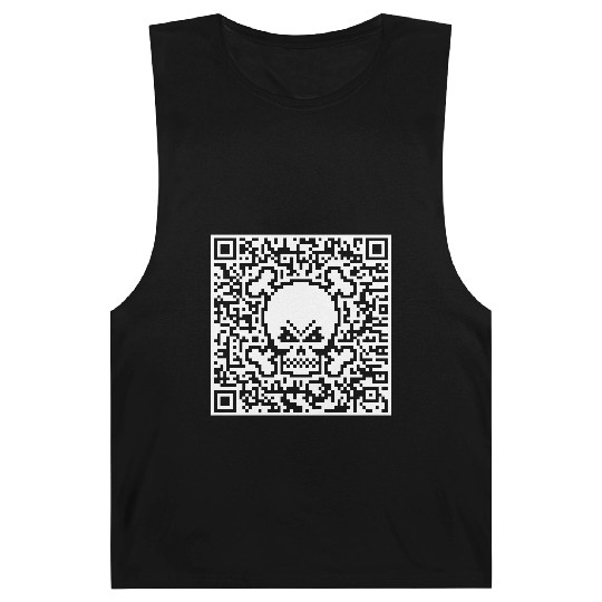 Skull And Crossbones (Quick Response Code / NEG) Barnard Tanks