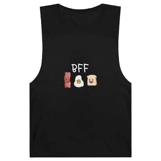Fried egg bacon and toast best friends forever Barnard Tanks