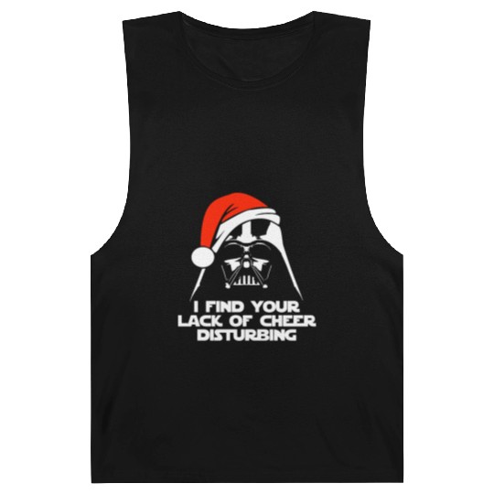 Darth Vader Santa Claus Christmas Sweater Design Barnard Tanks