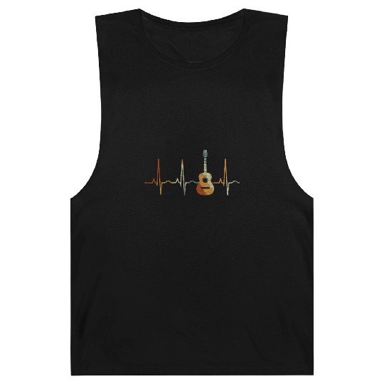 Vintage Acoustic Guitar Heartbeat Barnard Tanks